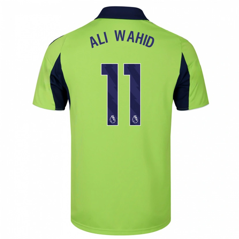 Danxen Herren Farhaan Ali Wahid #11 Grün Marineblau Weiß Auswärtstrikot Trikot 2025/26 T-Shirt Österreich