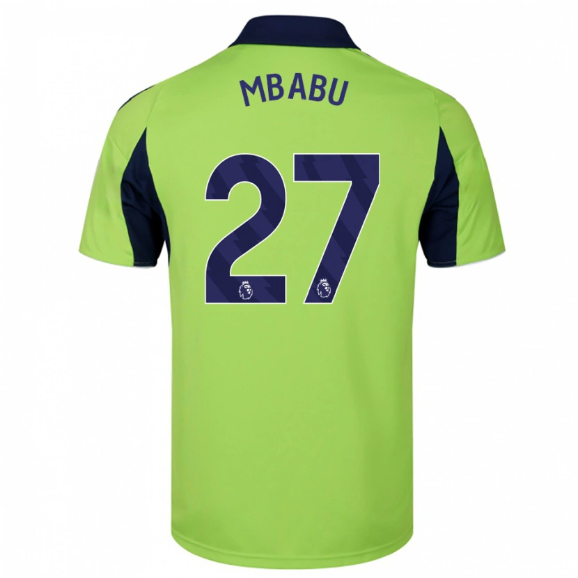 Danxen Herren Kevin Mbabu #27 Grün Marineblau Weiß Auswärtstrikot Trikot 2025/26 T-Shirt Österreich