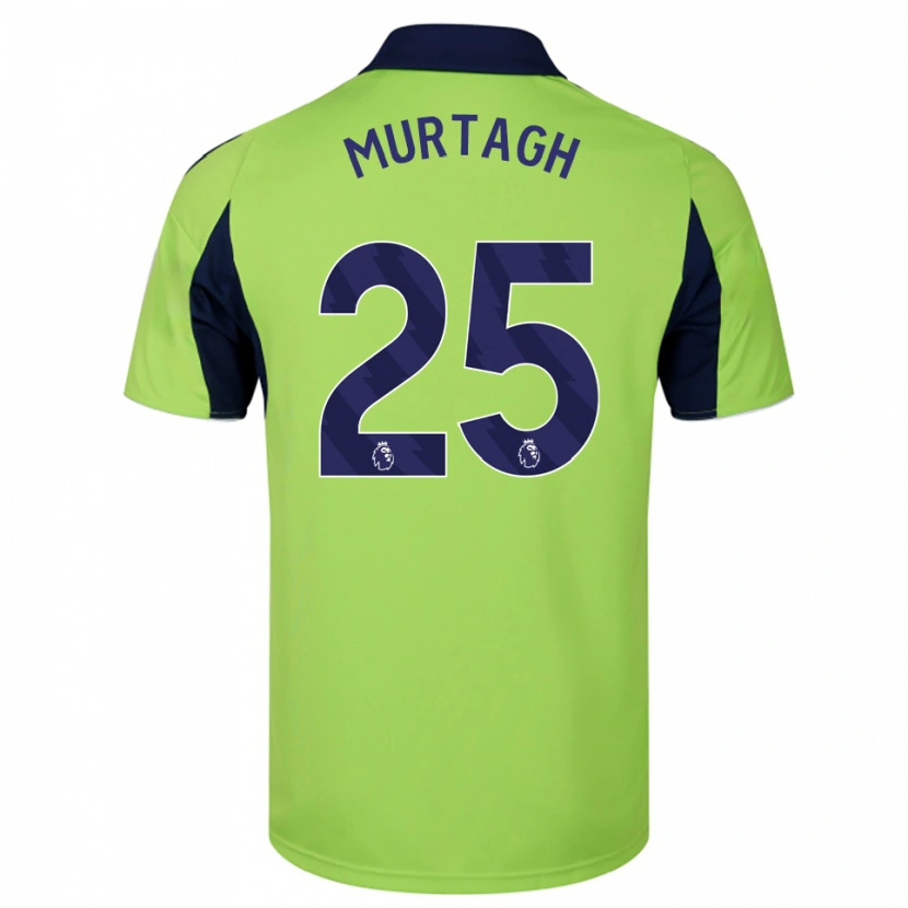 Danxen Herren Ruby Murtagh #25 Grün Marineblau Weiß Auswärtstrikot Trikot 2025/26 T-Shirt Österreich