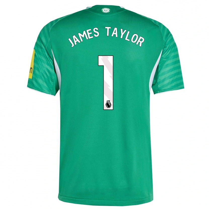 Danxen Herren James Taylor #1 Grün Weiß Auswärtstrikot Trikot 2025/26 T-Shirt Österreich