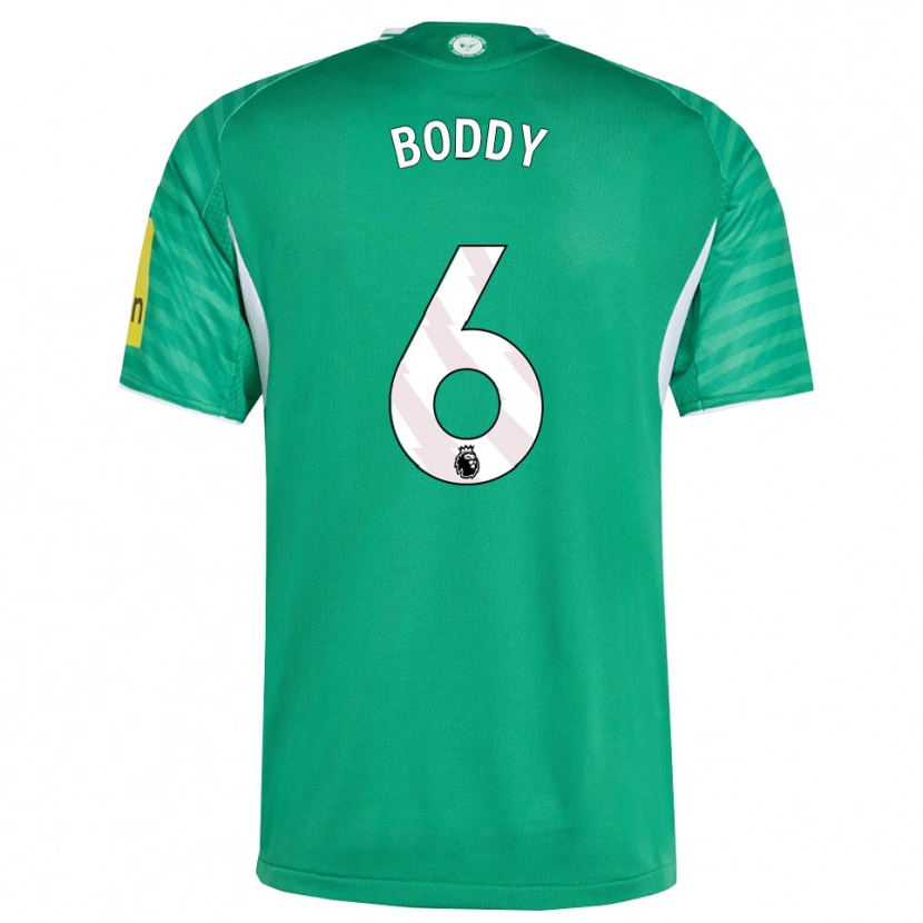 Danxen Herren Elysia Boddy #6 Grün Weiß Auswärtstrikot Trikot 2025/26 T-Shirt Österreich