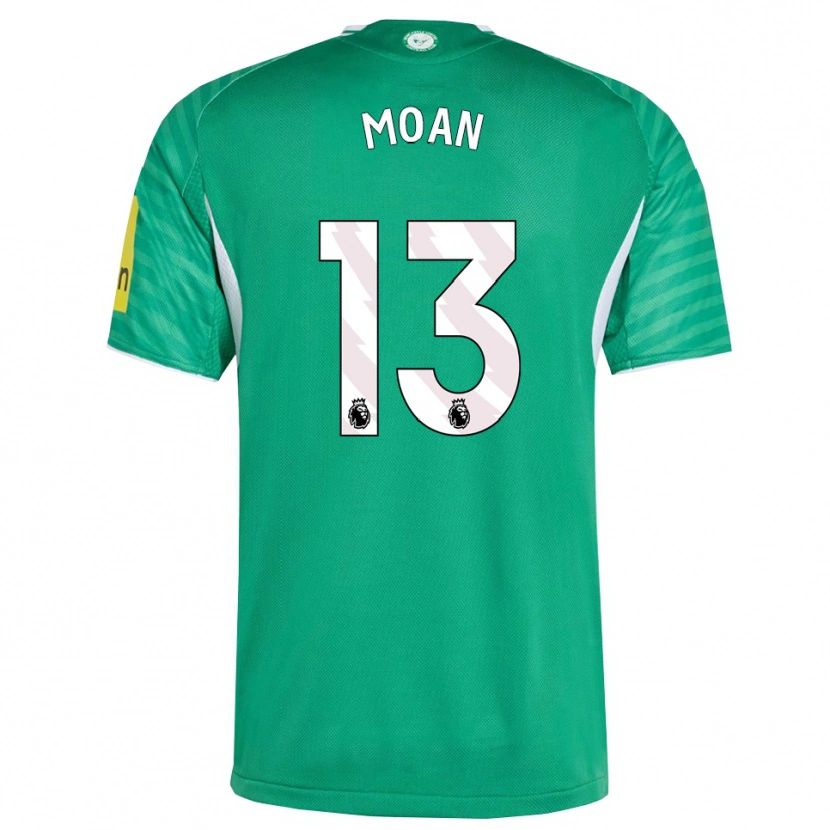 Danxen Herren Claudia Moan #13 Grün Weiß Auswärtstrikot Trikot 2025/26 T-Shirt Österreich