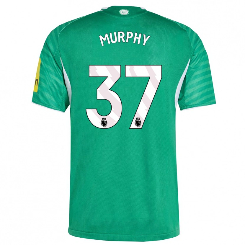 Danxen Herren Alex Murphy #37 Grün Weiß Auswärtstrikot Trikot 2025/26 T-Shirt Österreich