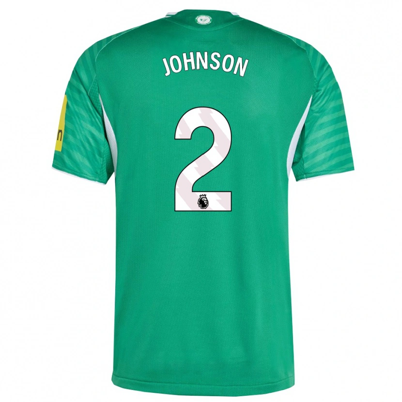 Danxen Herren Henry Johnson #2 Grün Weiß Auswärtstrikot Trikot 2025/26 T-Shirt Österreich
