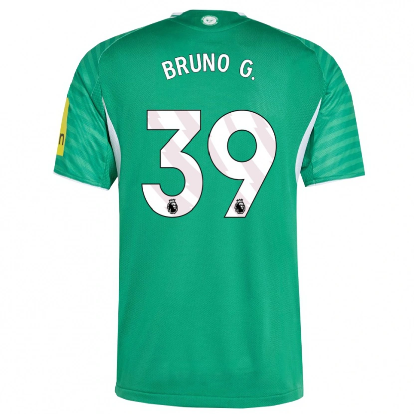 Danxen Herren Bruno Guimarães #39 Grün Weiß Auswärtstrikot Trikot 2025/26 T-Shirt Österreich