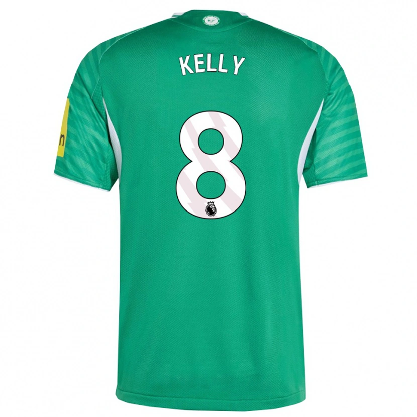 Danxen Herren Emma Kelly #8 Grün Weiß Auswärtstrikot Trikot 2025/26 T-Shirt Österreich