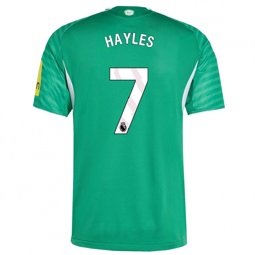 Danxen Herren Shania Hayles #7 Grün Weiß Auswärtstrikot Trikot 2025/26 T-Shirt Österreich