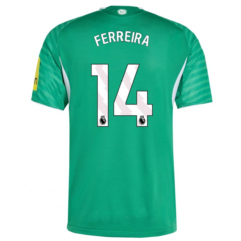 Danxen Herren Matheos Ferreira #14 Grün Weiß Auswärtstrikot Trikot 2025/26 T-Shirt Österreich