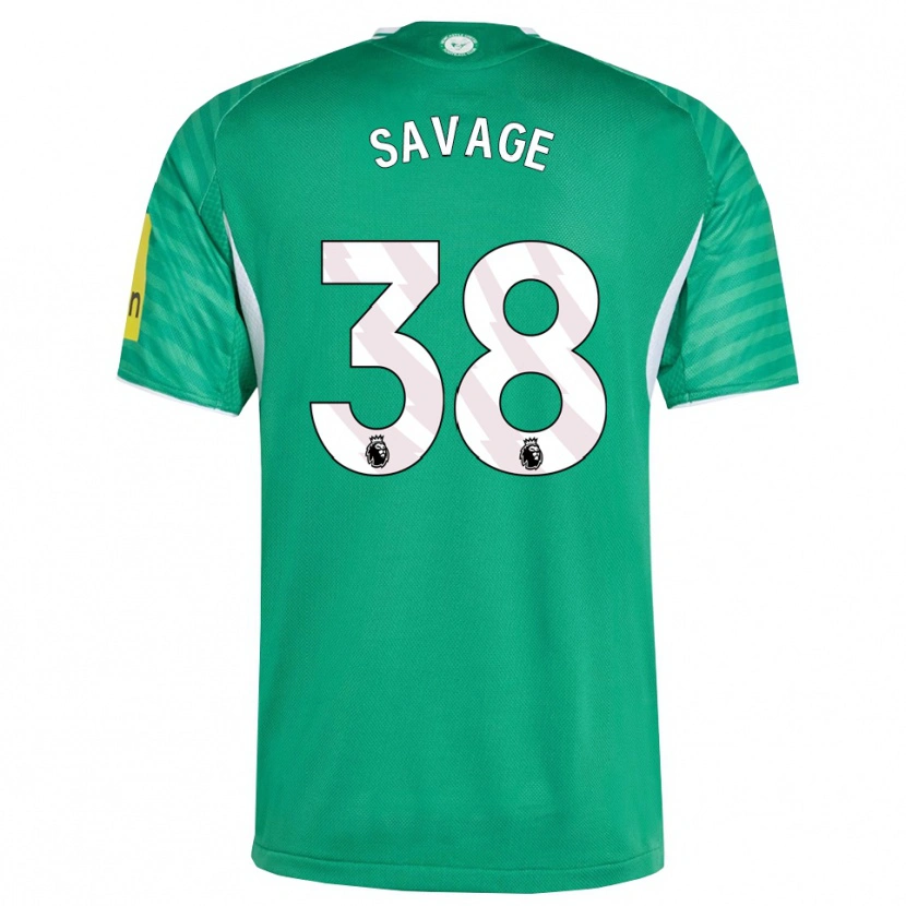 Danxen Herren Remi Savage #38 Grün Weiß Auswärtstrikot Trikot 2025/26 T-Shirt Österreich