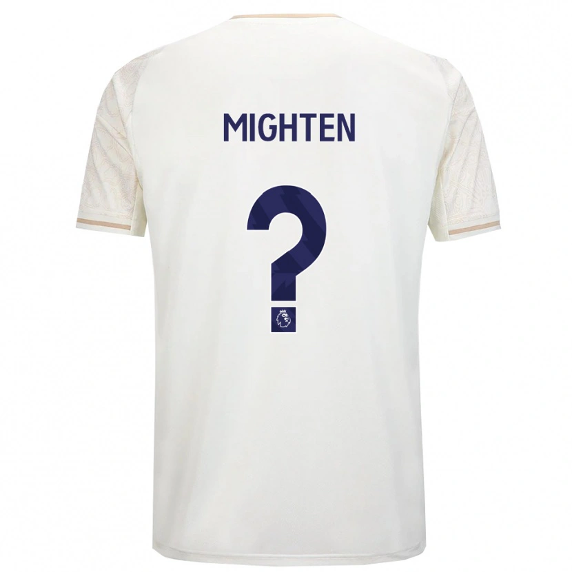 Danxen Herren Alex Mighten #0 Creme Weiß Schwarz Auswärtstrikot Trikot 2025/26 T-Shirt Österreich