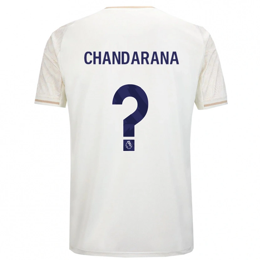 Danxen Herren Millie Chandarana #0 Creme Weiß Schwarz Auswärtstrikot Trikot 2025/26 T-Shirt Österreich
