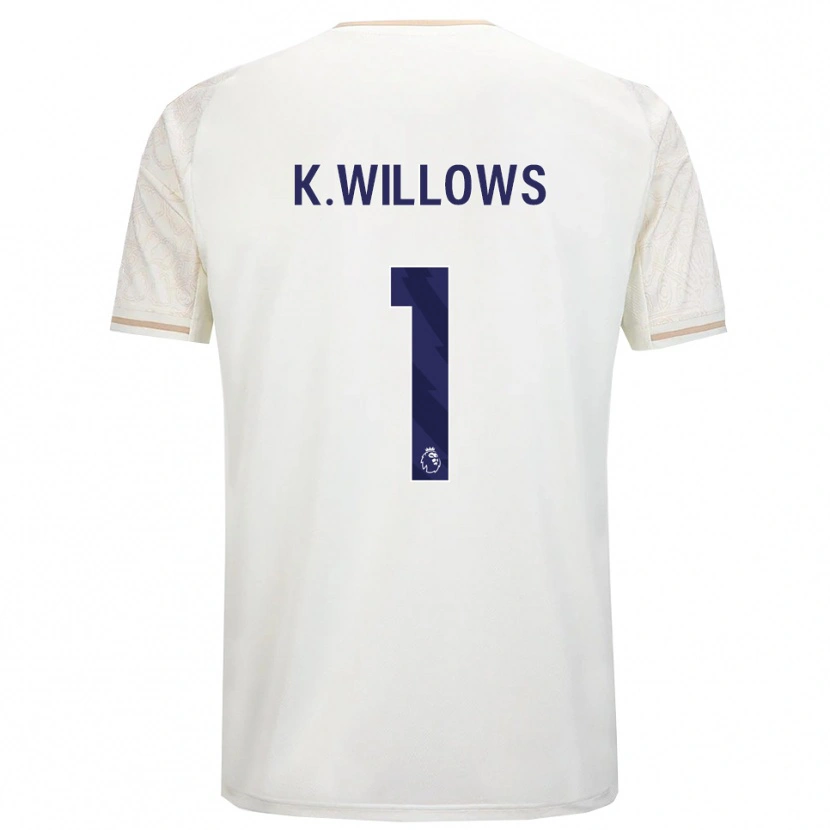 Danxen Herren Keehan Willows #1 Creme Weiß Schwarz Auswärtstrikot Trikot 2025/26 T-Shirt Österreich