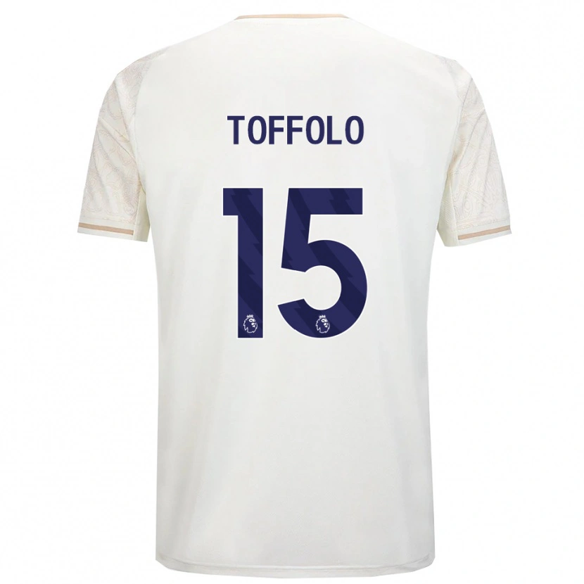 Danxen Herren Harry Toffolo #15 Creme Weiß Schwarz Auswärtstrikot Trikot 2025/26 T-Shirt Österreich