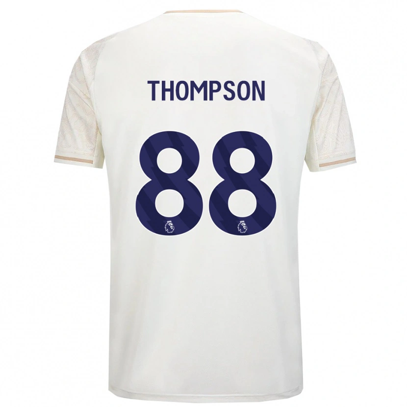 Danxen Herren Will Thompson #88 Creme Weiß Schwarz Auswärtstrikot Trikot 2025/26 T-Shirt Österreich