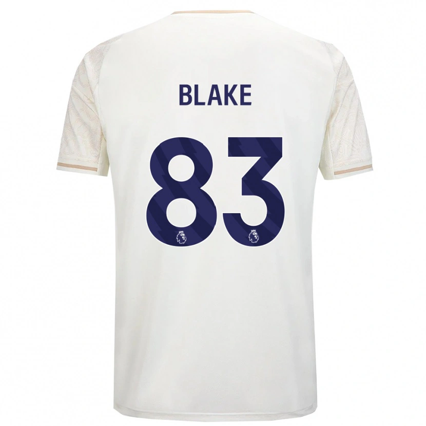 Danxen Herren Zyan Blake #83 Creme Weiß Schwarz Auswärtstrikot Trikot 2025/26 T-Shirt Österreich