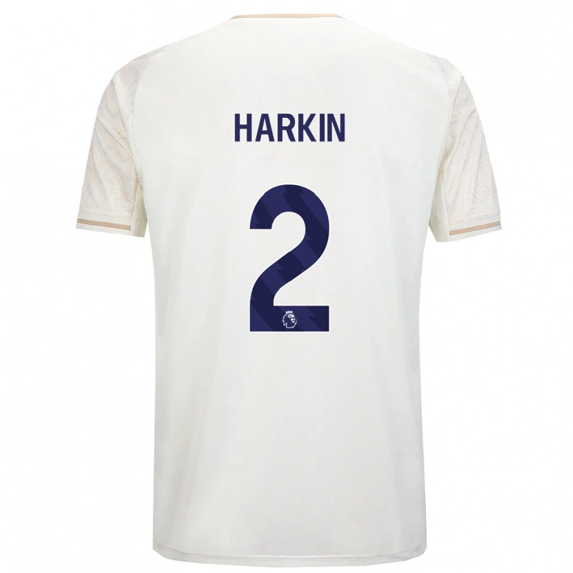Danxen Herren Lyndsey Harkin #2 Creme Weiß Schwarz Auswärtstrikot Trikot 2025/26 T-Shirt Österreich