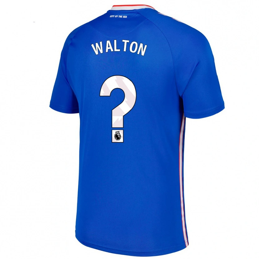 Danxen Herren Robert Walton #0 Blau Weiß Auswärtstrikot Trikot 2025/26 T-Shirt Österreich