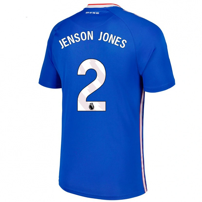 Danxen Herren Jenson Jones #2 Blau Weiß Auswärtstrikot Trikot 2025/26 T-Shirt Österreich