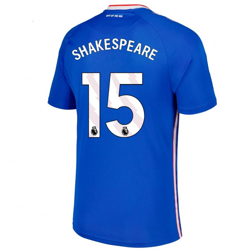 Danxen Herren Caleb Shakespeare #15 Blau Weiß Auswärtstrikot Trikot 2025/26 T-Shirt Österreich
