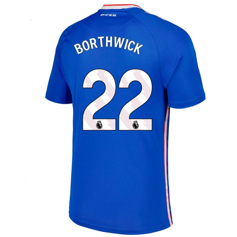 Danxen Herren Megan Borthwick #22 Blau Weiß Auswärtstrikot Trikot 2025/26 T-Shirt Österreich