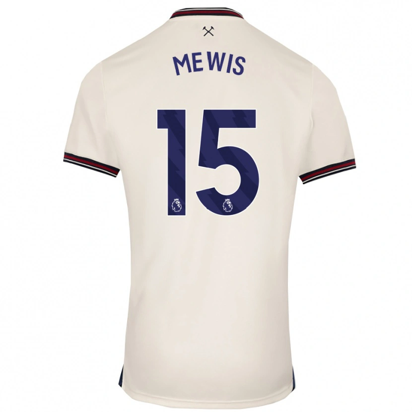 Danxen Herren Kristie Mewis #15 Creme Weiß Auswärtstrikot Trikot 2025/26 T-Shirt Österreich