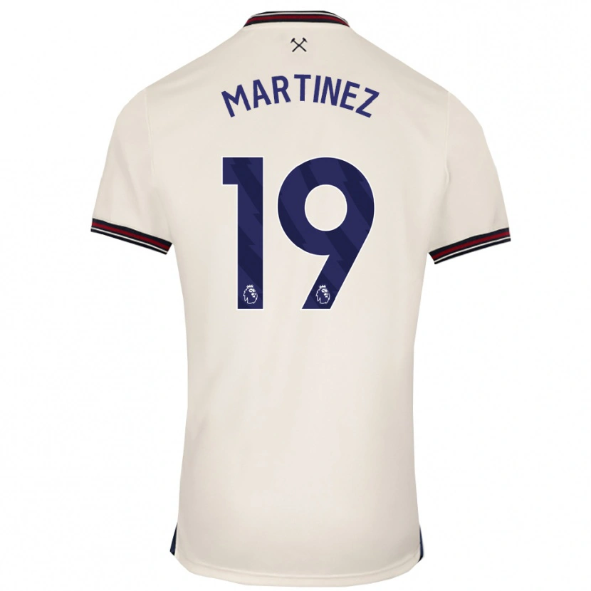 Danxen Herren Shekiera Martinez #19 Creme Weiß Auswärtstrikot Trikot 2025/26 T-Shirt Österreich