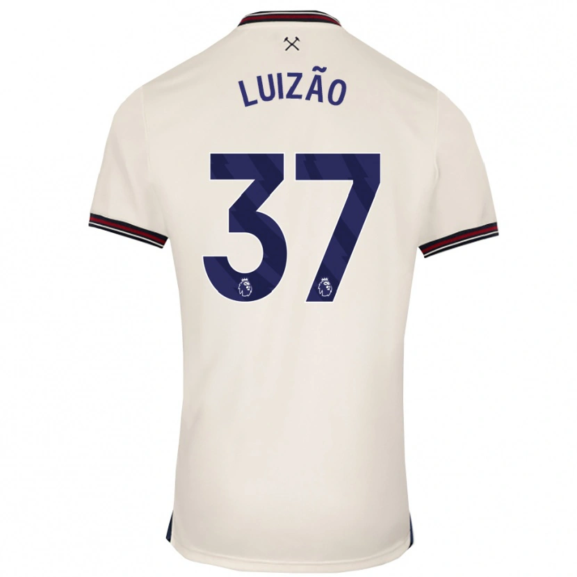 Danxen Herren Luizão #37 Creme Weiß Auswärtstrikot Trikot 2025/26 T-Shirt Österreich