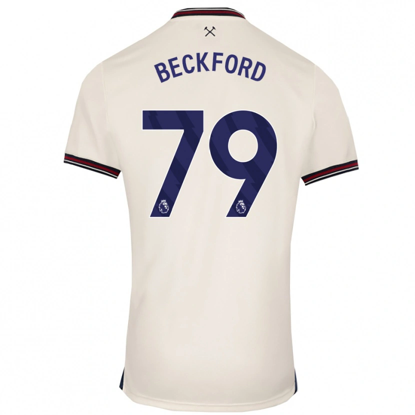 Danxen Herren Lewis Beckford #79 Creme Weiß Auswärtstrikot Trikot 2025/26 T-Shirt Österreich