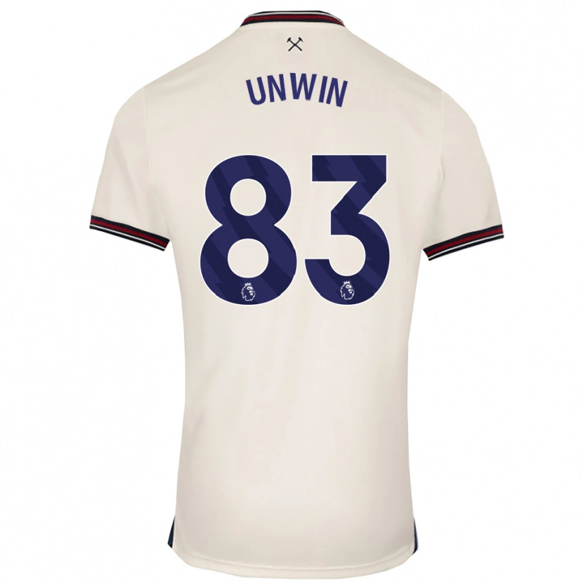 Danxen Herren Jonathan Unwin #83 Creme Weiß Auswärtstrikot Trikot 2025/26 T-Shirt Österreich