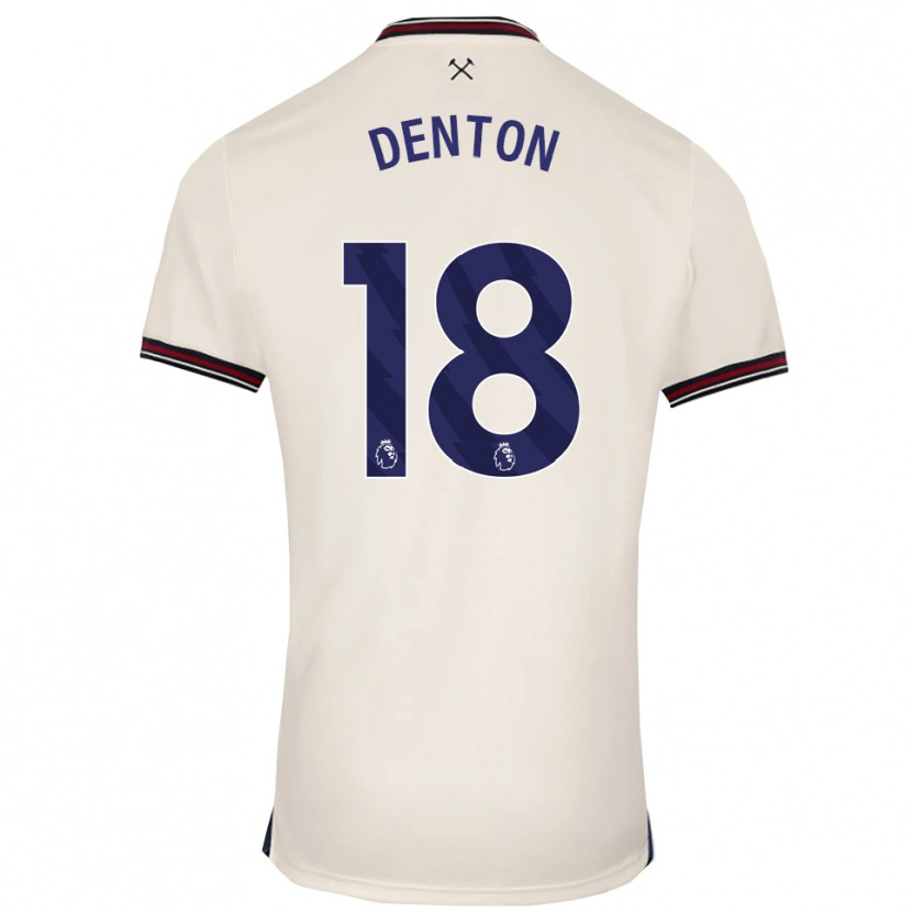 Danxen Herren Anouk Denton #18 Creme Weiß Auswärtstrikot Trikot 2025/26 T-Shirt Österreich