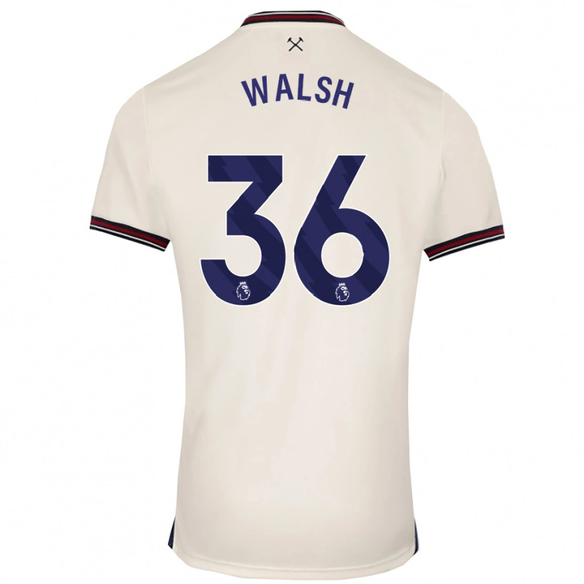 Danxen Herren Soraya Walsh #36 Creme Weiß Auswärtstrikot Trikot 2025/26 T-Shirt Österreich