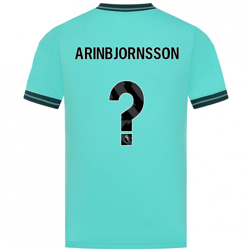 Danxen Herren Palmi Arinbjornsson #0 Himmelblau Grün Auswärtstrikot Trikot 2025/26 T-Shirt Österreich