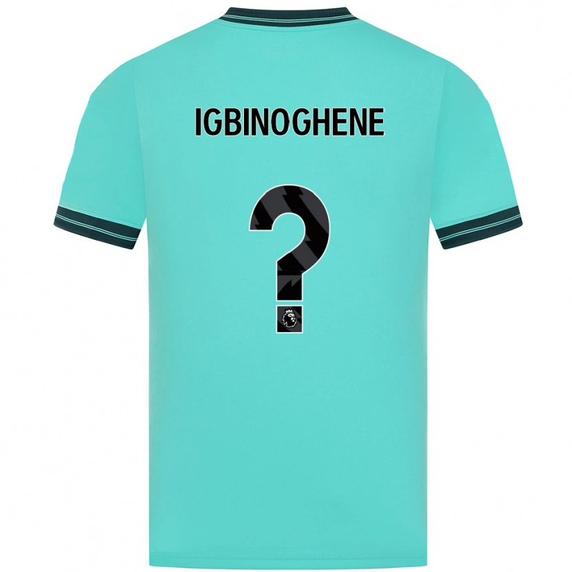Danxen Herren Testimony Igbinoghene #0 Himmelblau Grün Auswärtstrikot Trikot 2025/26 T-Shirt Österreich