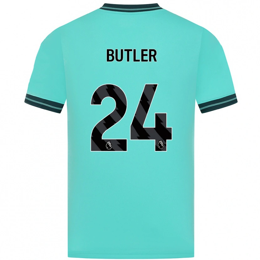 Danxen Herren Elli Butler #24 Himmelblau Grün Auswärtstrikot Trikot 2025/26 T-Shirt Österreich