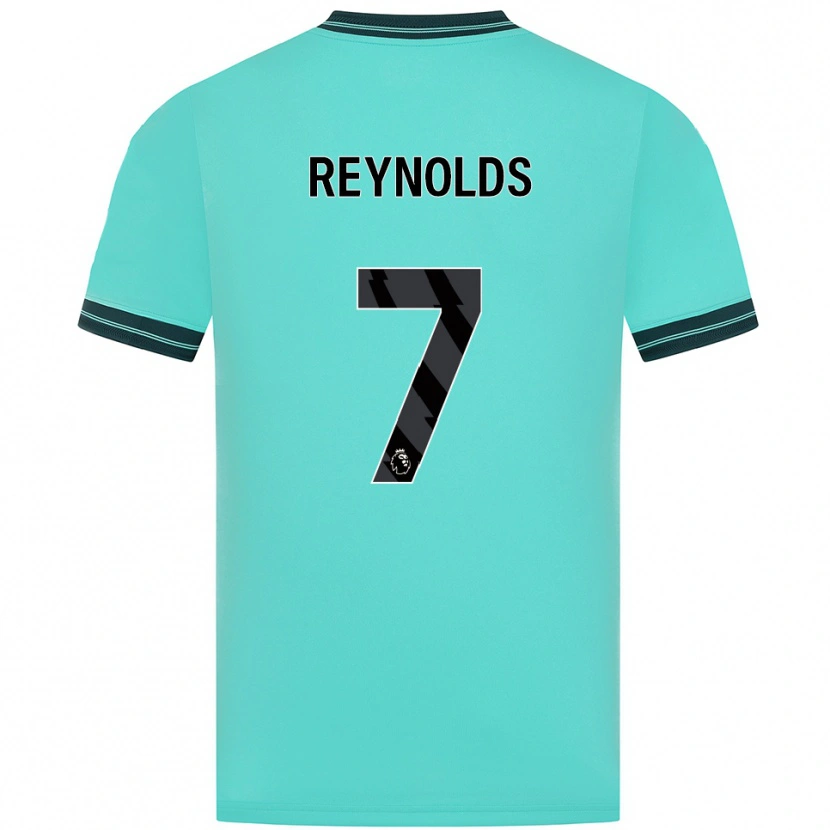 Danxen Herren Fabian Reynolds #7 Himmelblau Grün Auswärtstrikot Trikot 2025/26 T-Shirt Österreich