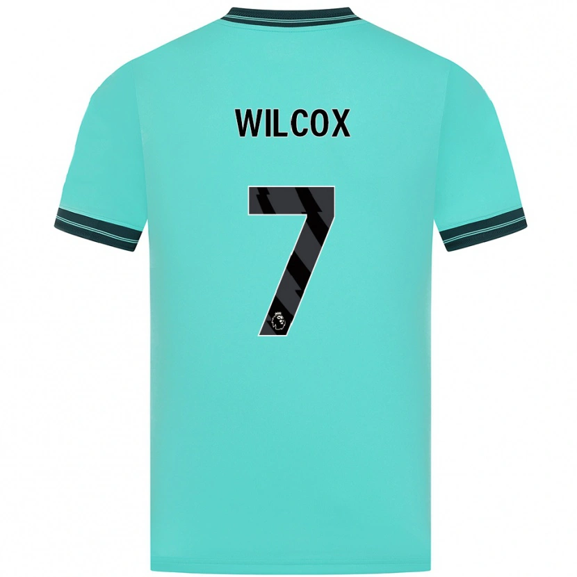 Danxen Herren Jake Wilcox #7 Himmelblau Grün Auswärtstrikot Trikot 2025/26 T-Shirt Österreich
