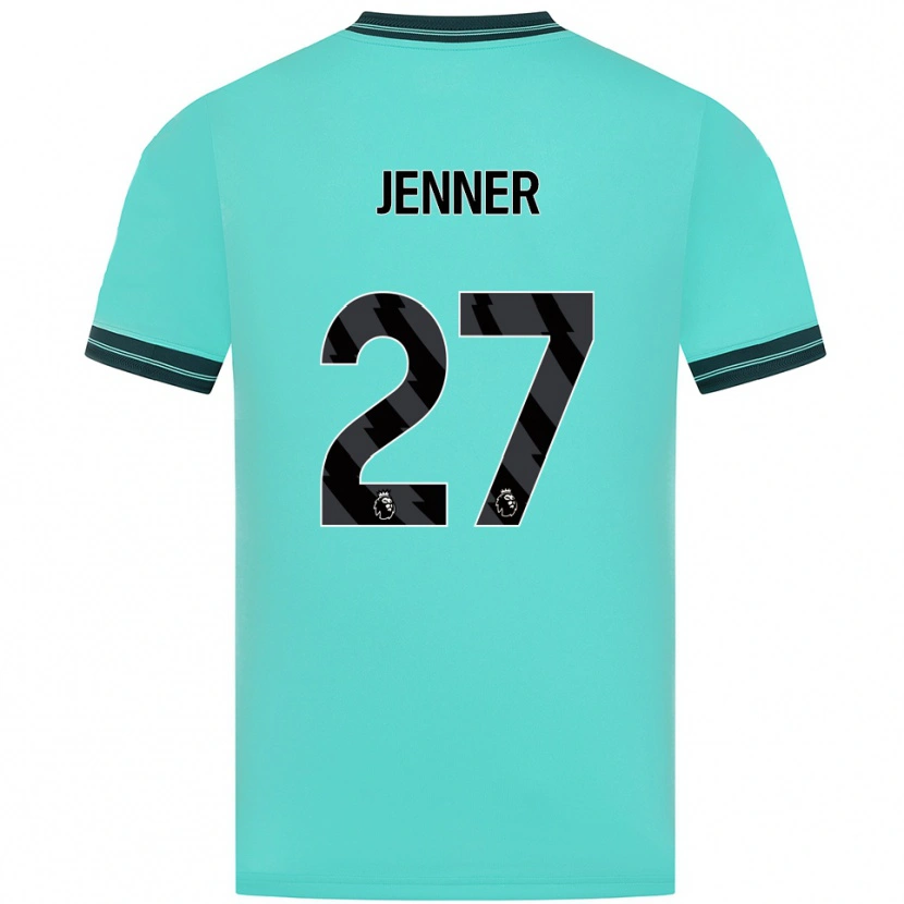 Danxen Herren Abbi Jenner #27 Himmelblau Grün Auswärtstrikot Trikot 2025/26 T-Shirt Österreich
