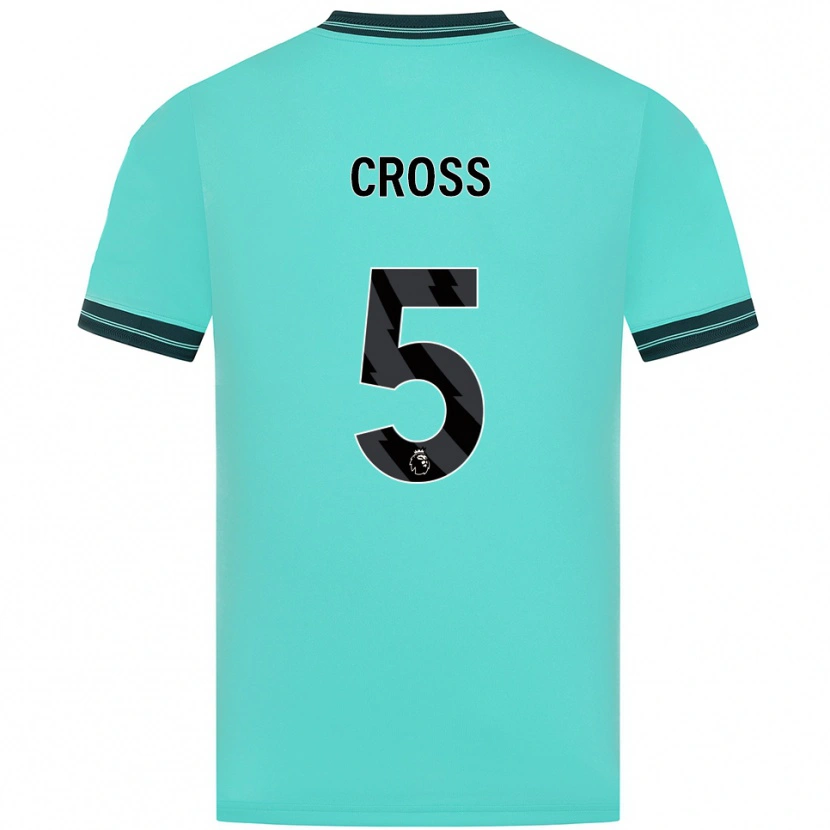 Danxen Herren Emma Cross #5 Himmelblau Grün Auswärtstrikot Trikot 2025/26 T-Shirt Österreich