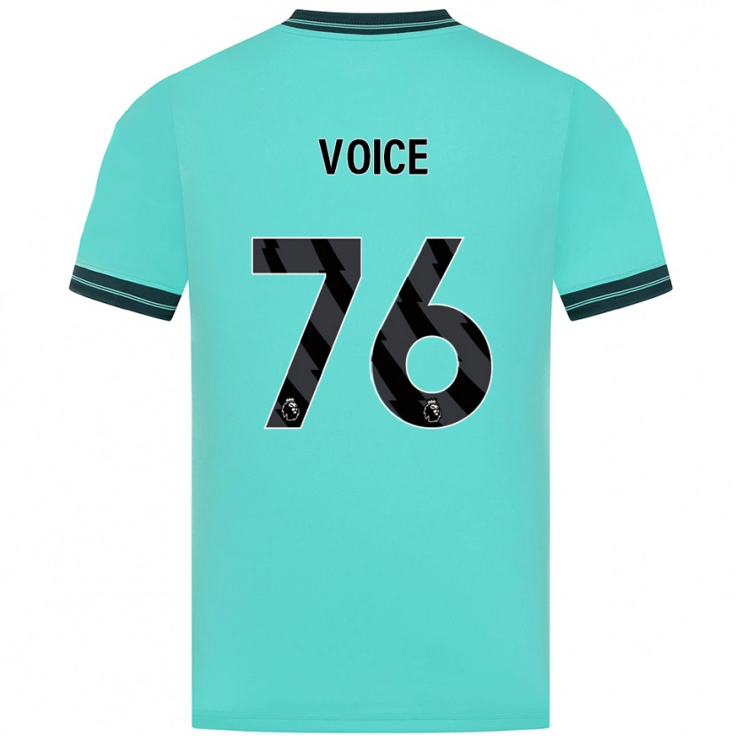 Danxen Herren Caden Voice #76 Himmelblau Grün Auswärtstrikot Trikot 2025/26 T-Shirt Österreich