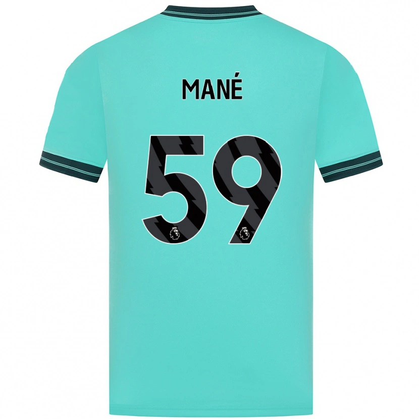 Danxen Herren Mateus Mané #59 Himmelblau Grün Auswärtstrikot Trikot 2025/26 T-Shirt Österreich