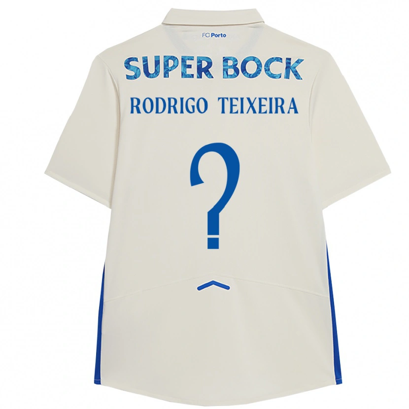 Danxen Herren Rodrigo Teixeira #0 Weiß Blau Ausweichtrikot Trikot 2025/26 T-Shirt Österreich