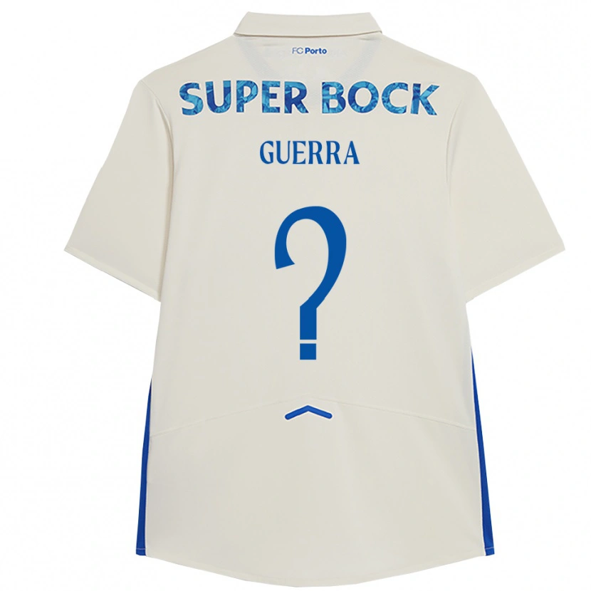 Danxen Herren Gustavo Guerra #0 Weiß Blau Ausweichtrikot Trikot 2025/26 T-Shirt Österreich