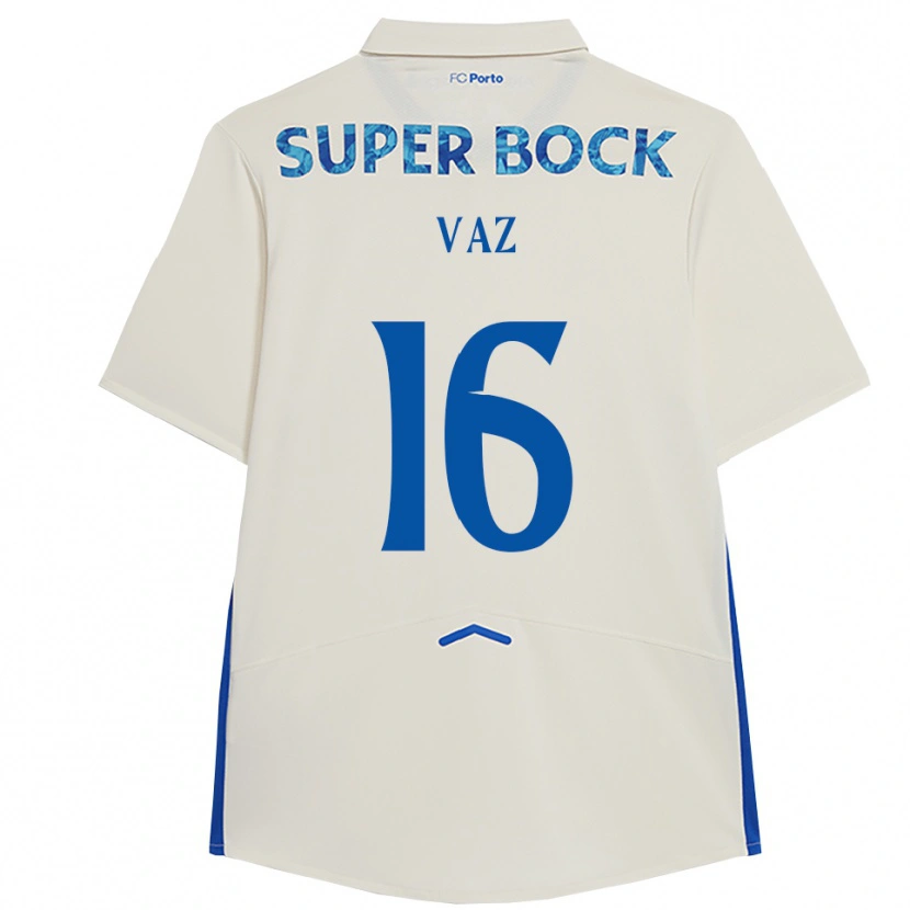 Danxen Herren Matilde Vaz #16 Weiß Blau Ausweichtrikot Trikot 2025/26 T-Shirt Österreich
