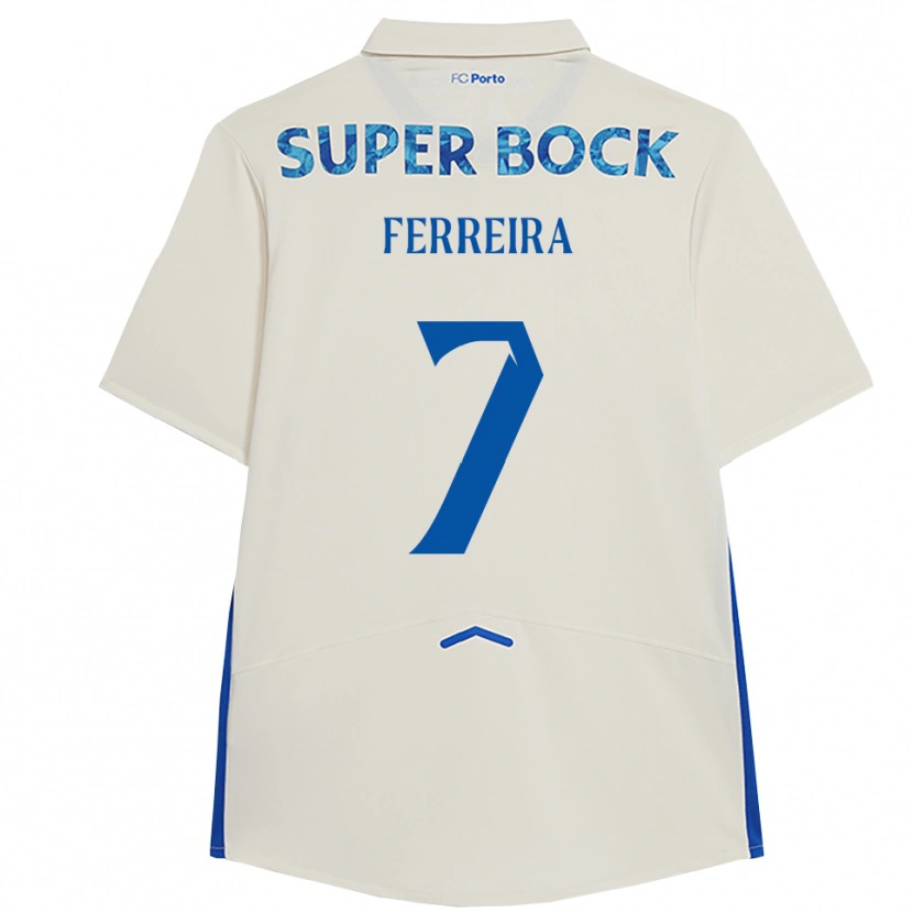 Danxen Herren Maria Ferreira #7 Weiß Blau Ausweichtrikot Trikot 2025/26 T-Shirt Österreich
