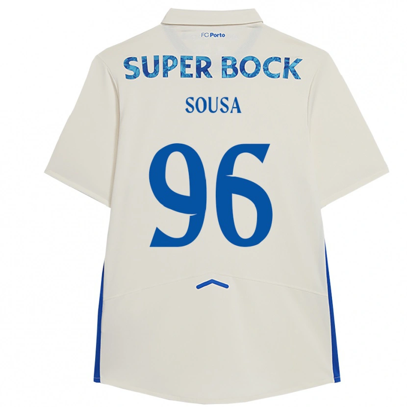 Danxen Herren Filipe Sousa #96 Weiß Blau Ausweichtrikot Trikot 2025/26 T-Shirt Österreich