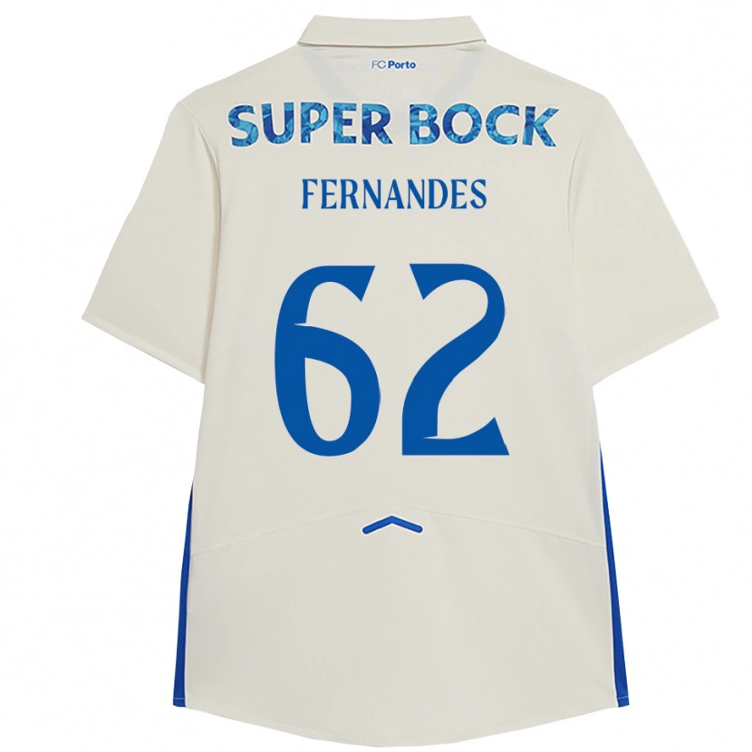 Danxen Herren Rodrigo Fernandes #62 Weiß Blau Ausweichtrikot Trikot 2025/26 T-Shirt Österreich