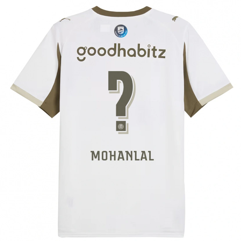 Danxen Herren Pawan Mohanlal #0 Weiß Grau Ausweichtrikot Trikot 2025/26 T-Shirt Österreich