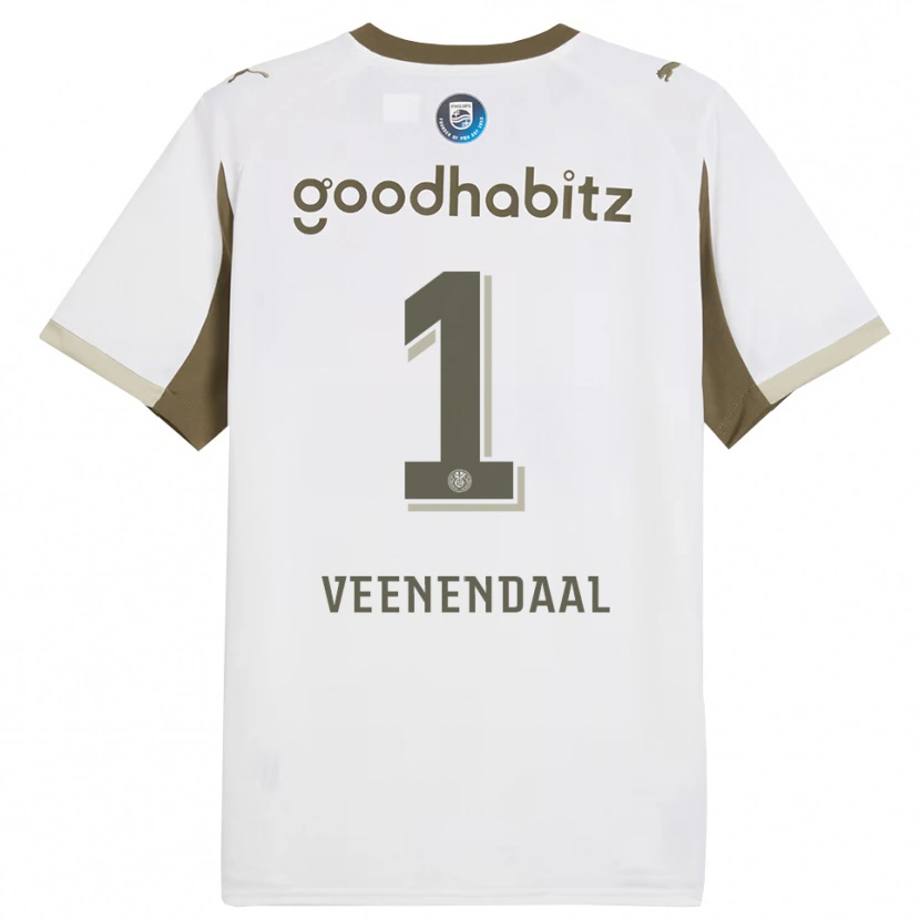 Danxen Herren Sari Van Veenendaal #1 Weiß Grau Ausweichtrikot Trikot 2025/26 T-Shirt Österreich