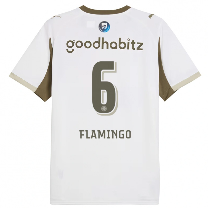 Danxen Herren Ryan Flamingo #6 Weiß Grau Ausweichtrikot Trikot 2025/26 T-Shirt Österreich