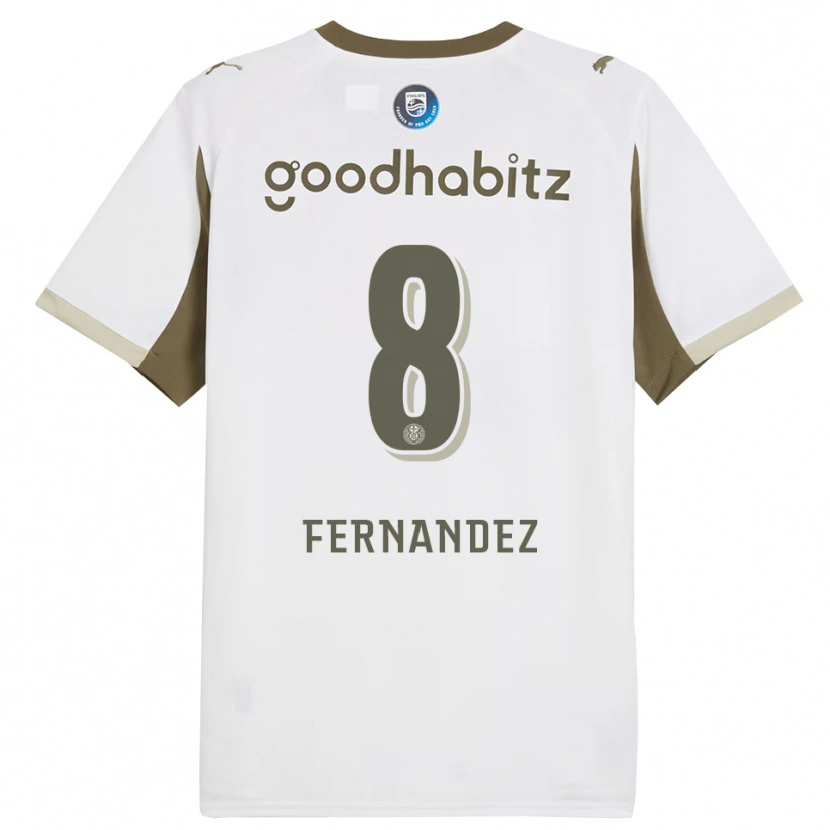 Danxen Herren Noah Fernandez #8 Weiß Grau Ausweichtrikot Trikot 2025/26 T-Shirt Österreich